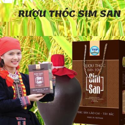 Rượu THÓC SIM SAN MEN LÁ