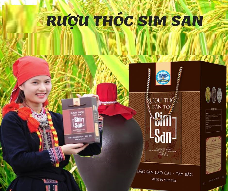 Rượu THÓC SIM SAN MEN LÁ Rượu THÓC SIM SAN MEN LÁ