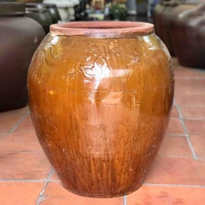 Chum sành đựng nước trang trí sân vườn 100L